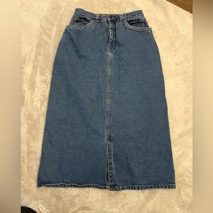 Vintage Brittania Jean Skirt